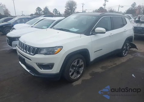 2021 Jeep Compass Limited Fwd из США, поврежденный, VIN 3C4NJCCB5MT538316